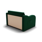 Диван прямой «Бали», механизм выкатной, велюр, цвет галакси лайт 010 - фото 121210194