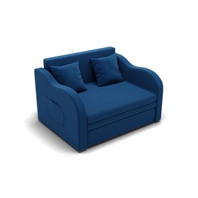 Прямой диван «Бали», механизм выкатной, велюр, цвет галакси лайт 014