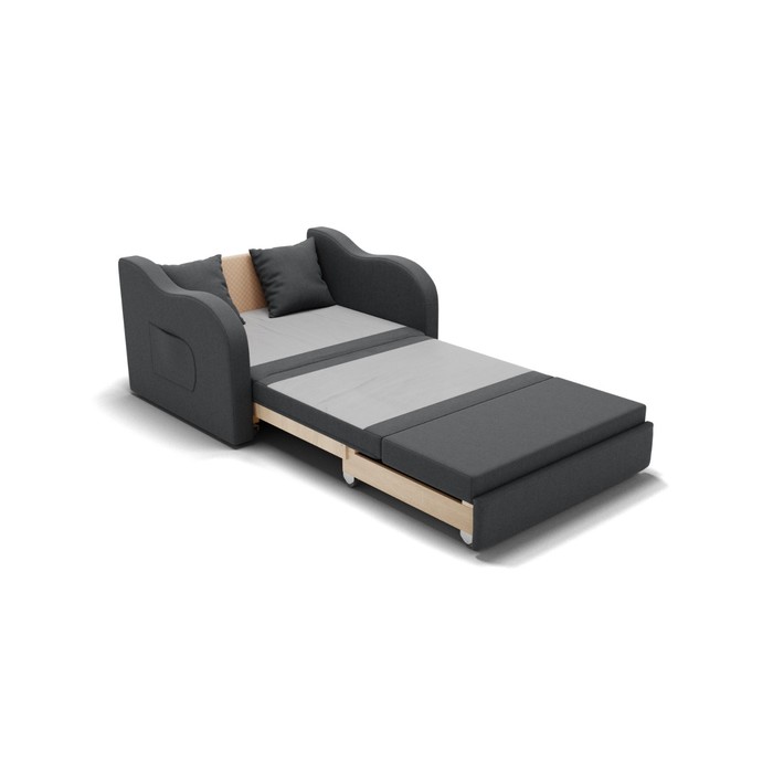Прямой диван «Бали», механизм выкатной, велюр, цвет галакси лайт 021 - фото 1906300483