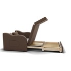 Диван прямой «Бали», механизм выкатной, велюр, цвет галакси лайт 023 - фото 121210232