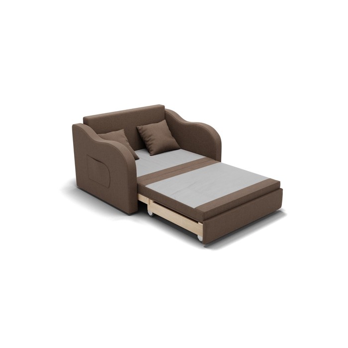 Прямой диван «Бали», механизм выкатной, велюр, цвет галакси лайт 023 - фото 1906300506