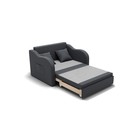 Прямой диван «Бали», механизм выкатной, велюр, цвет галакси лайт 026 - Фото 6