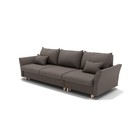 Диван – трансформер «Барселона 2», механизм пантограф, угол правый, велюр, цвет галакси лайт 005  (артикул 9798689)  большой выбор товаров оптом и в розницу по низким ценам с доставкой