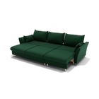 Диван – трансформер «Барселона 2», механизм пантограф, угол правый, велюр, цвет галакси лайт 010  (артикул 9798690)  большой выбор товаров оптом и в розницу по низким ценам с доставкой