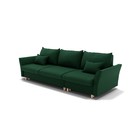 Диван – трансформер «Барселона 2», механизм пантограф, угол правый, велюр, цвет галакси лайт 010  (артикул 9798690)  большой выбор товаров оптом и в розницу по низким ценам с доставкой