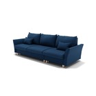 Диван – трансформер «Барселона 2», механизм пантограф, угол правый, велюр, цвет галакси лайт 014  (артикул 9798691)  большой выбор товаров оптом и в розницу по низким ценам с доставкой