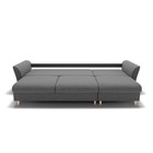 Диван – трансформер «Барселона 2», механизм пантограф, угол правый, велюр, цвет галакси лайт 021  (артикул 9798692)  большой выбор товаров оптом и в розницу по низким ценам с доставкой