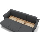 Диван – трансформер «Барселона 2», механизм пантограф, угол правый, велюр, цвет галакси лайт 021  (артикул 9798692)  большой выбор товаров оптом и в розницу по низким ценам с доставкой