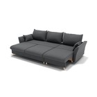 Диван – трансформер «Барселона 2», механизм пантограф, угол правый, велюр, цвет галакси лайт 021  (артикул 9798692)  большой выбор товаров оптом и в розницу по низким ценам с доставкой