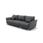 Диван – трансформер «Барселона 2», механизм пантограф, угол правый, велюр, цвет галакси лайт 021  (артикул 9798692)  большой выбор товаров оптом и в розницу по низким ценам с доставкой