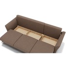 Диван – трансформер «Барселона 2», механизм пантограф, угол правый, велюр, цвет галакси лайт 023  (артикул 9798694)  большой выбор товаров оптом и в розницу по низким ценам с доставкой