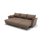 Диван – трансформер «Барселона 2», механизм пантограф, угол правый, велюр, цвет галакси лайт 023  (артикул 9798694)  большой выбор товаров оптом и в розницу по низким ценам с доставкой