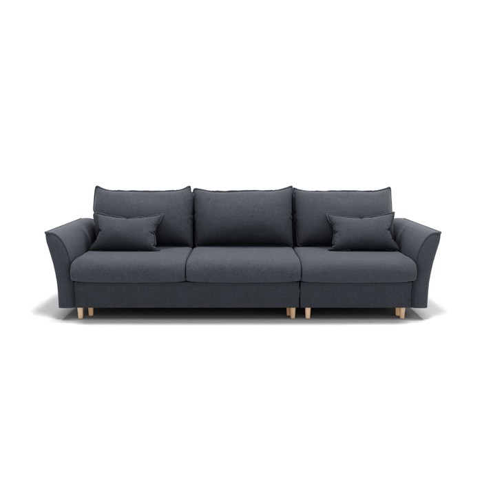 Диван – трансформер «Барселона 2», механизм пантограф, угол правый, велюр, цвет галакси лайт 026 - Фото 1