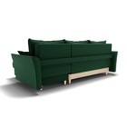 Диван угловой «Барселона 3», механизм пантограф, угол правый, велюр, цвет галакси лайт 010  (артикул 9798698)  большой выбор товаров оптом и в розницу по низким ценам с доставкой