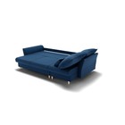 Диван угловой «Барселона 3», механизм пантограф, угол правый, велюр, цвет галакси лайт 014  (артикул 9798699)  большой выбор товаров оптом и в розницу по низким ценам с доставкой