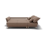 Диван угловой «Барселона 3», механизм пантограф, угол правый, велюр, цвет галакси лайт 023  (артикул 9798702)  большой выбор товаров оптом и в розницу по низким ценам с доставкой