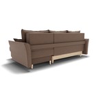 Диван угловой «Барселона 3», механизм пантограф, угол правый, велюр, цвет галакси лайт 023  (артикул 9798702)  большой выбор товаров оптом и в розницу по низким ценам с доставкой