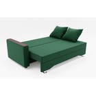 Прямой диван «Квадро 2», механизм еврокнижка, велюр, цвет галакси лайт 010 - Фото 2