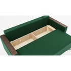 Прямой диван «Квадро 2», механизм еврокнижка, велюр, цвет галакси лайт 010 - Фото 4