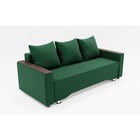 Прямой диван «Квадро 2», механизм еврокнижка, велюр, цвет галакси лайт 010 - Фото 6