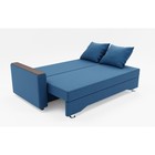 Прямой диван «Квадро 2», механизм еврокнижка, велюр, цвет галакси лайт 014 - Фото 2