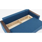 Прямой диван «Квадро 2», механизм еврокнижка, велюр, цвет галакси лайт 014 - Фото 4