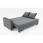 Прямой диван «Квадро 2», механизм еврокнижка, велюр, цвет галакси лайт 021 - Фото 2