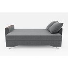 Прямой диван «Квадро 2», механизм еврокнижка, велюр, цвет галакси лайт 021 - Фото 3