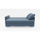 Прямой диван «Квадро 2», механизм еврокнижка, велюр, цвет галакси лайт 022 - Фото 3