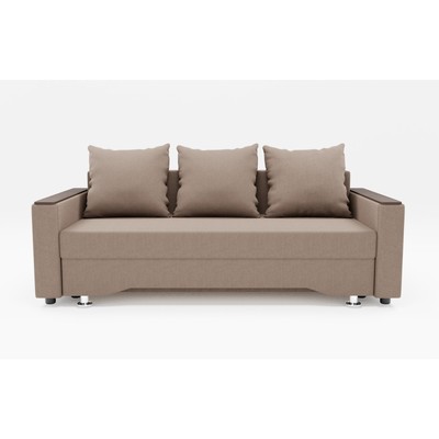 Диван прямой «Квадро 2», механизм еврокнижка, велюр, цвет галакси лайт 023