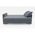 Прямой диван «Квадро 2», механизм еврокнижка, велюр, цвет галакси лайт 026 - Фото 3