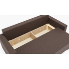 Диван прямой «Квадро 3», механизм еврокнижка, велюр, цвет галакси лайт 004  (артикул 9798720)  большой выбор товаров оптом и в розницу по низким ценам с доставкой