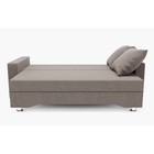 Диван прямой «Квадро 3», механизм еврокнижка, велюр, цвет галакси лайт 005  (артикул 9798721)  большой выбор товаров оптом и в розницу по низким ценам с доставкой