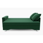 Диван прямой «Квадро 3», механизм еврокнижка, велюр, цвет галакси лайт 010  (артикул 9798722)  большой выбор товаров оптом и в розницу по низким ценам с доставкой