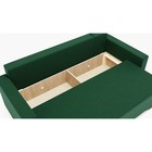 Диван прямой «Квадро 3», механизм еврокнижка, велюр, цвет галакси лайт 010  (артикул 9798722)  большой выбор товаров оптом и в розницу по низким ценам с доставкой