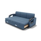 Диван – трансформер «Колизей 1», механизм выкатной, угол левый, велюр, цвет галакси лайт 022 - Фото 5