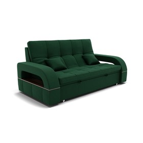 Прямой диван «Майами 1», механизм венеция, велюр, цвет галакси лайт 010