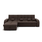Угловой диван «Майами 2», механизм венеция, универсальный, велюр, цвет галакси лайт 004 - Фото 3