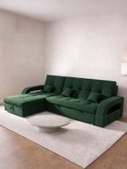 Диван угловой «Майами 2», механизм венеция, универсальный, велюр, цвет галакси лайт 010 - Фото 4