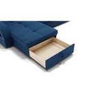 Диван угловой «Майами 2», механизм венеция, универсальный, велюр, цвет галакси лайт 014 - Фото 9