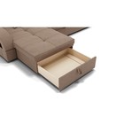 Диван угловой «Майами 2», механизм венеция, универсальный, велюр, цвет галакси лайт 023 - Фото 5