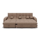 Диван угловой «Майами 2», механизм венеция, универсальный, велюр, цвет галакси лайт 023 - Фото 8