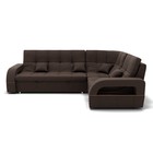 Диван угловой «Майами 3», механизм венеция, универсальный, велюр, цвет галакси лайт 004 - Фото 3