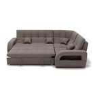 Диван угловой «Майами 3», механизм венеция, универсальный, велюр, цвет галакси лайт 005 - Фото 4