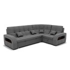 Угловой диван «Майами 3», механизм венеция, универсальный, велюр, цвет галакси лайт 021 - Фото 1