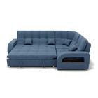 Диван угловой «Майами 3», механизм венеция, универсальный, велюр, цвет галакси лайт 022 - Фото 4