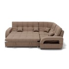 Диван угловой «Майами 3», механизм венеция, универсальный, велюр, цвет галакси лайт 023 - Фото 4