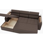 Диван угловой «Манчестер», механизм венеция, угол левый, велюр, цвет галакси лайт 004  (артикул 9798784)  большой выбор товаров оптом и в розницу по низким ценам с доставкой