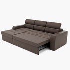 Диван угловой «Манчестер», механизм венеция, угол левый, велюр, цвет галакси лайт 004  (артикул 9798784)  большой выбор товаров оптом и в розницу по низким ценам с доставкой