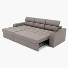 Диван угловой «Манчестер», механизм венеция, угол левый, велюр, цвет галакси лайт 005  (артикул 9798785)  большой выбор товаров оптом и в розницу по низким ценам с доставкой